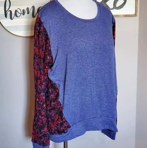 Colorblocked top
